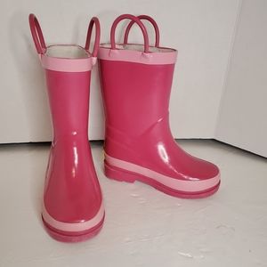 GIRLS SZ.7-8 WESTERN CHEIF RAIN BOOTS